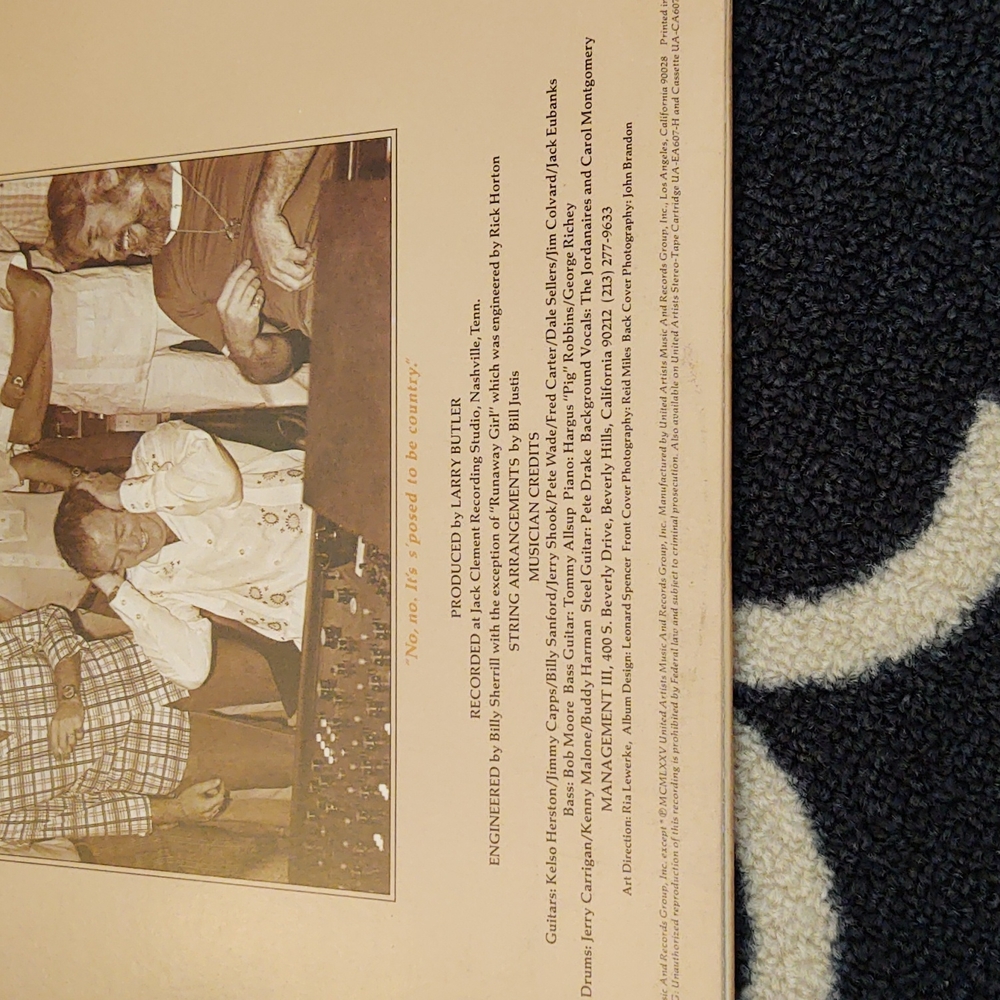 United Artists - Kenny Rogers - Love Lifted Me - Vinyl Record Album - Picture 5 of 13